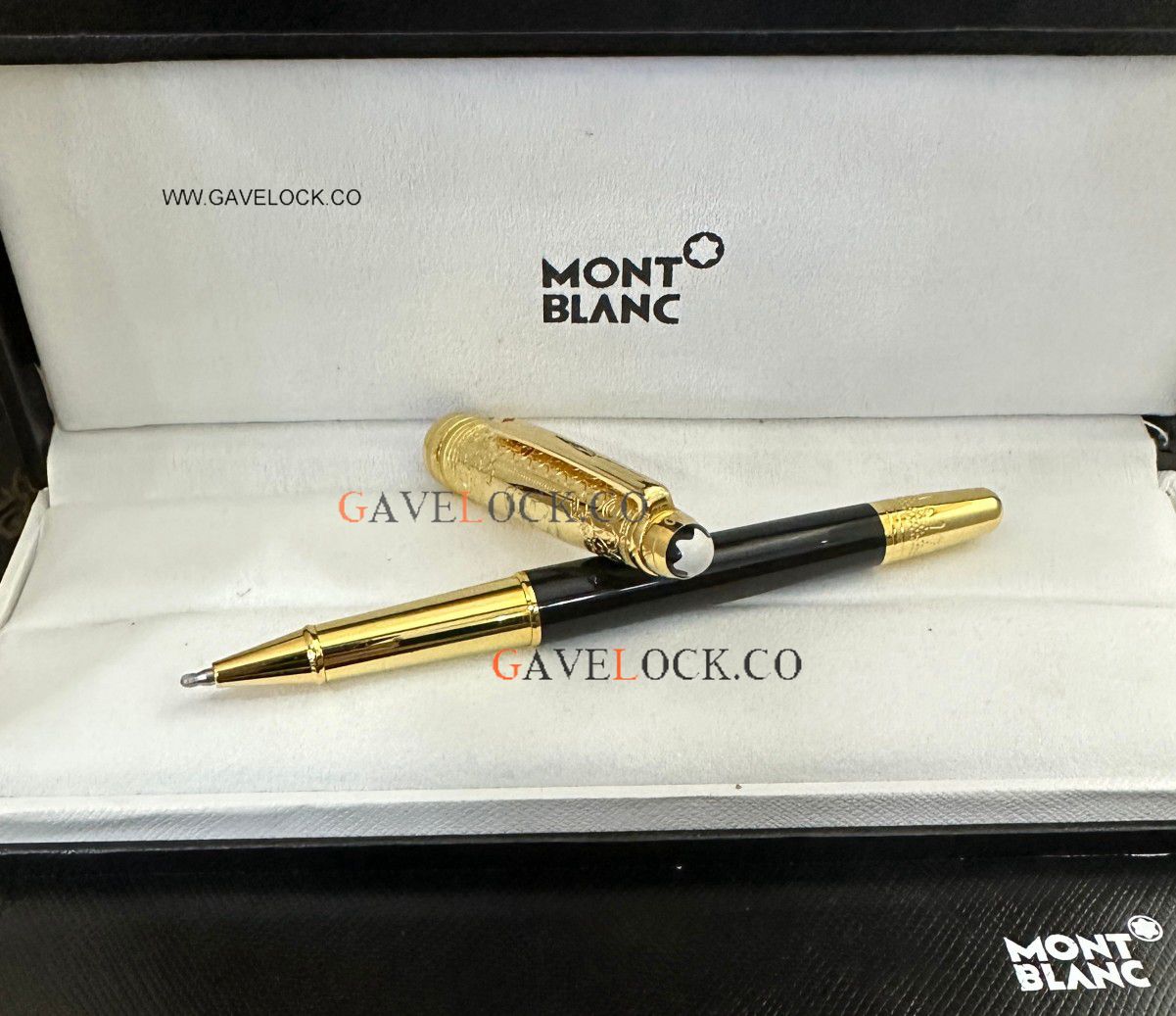 Top Copy Montblanc Meisterstück 80 Days Doue Classique Rollerball Pen 164